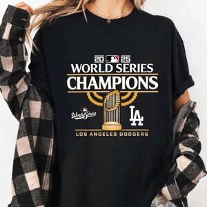 Los Angeles Dodgers Back to Back 2024-2025 World Series Champions Tee